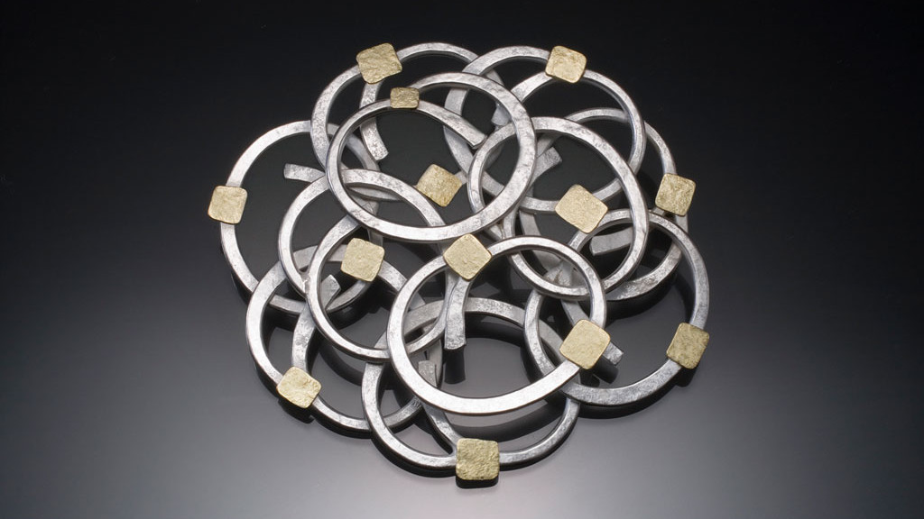 Ken Loeber, Rose Brooch, 1996