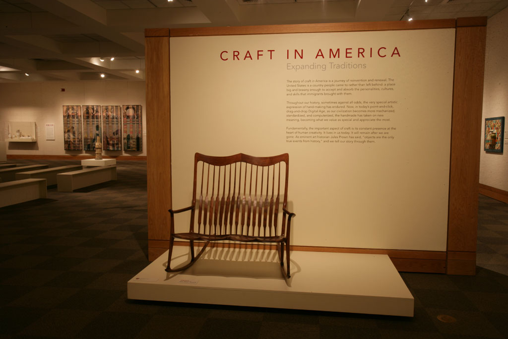 Sam Maloof, Double Rocker, 2006 at the National Cowboy & Western Heritage Museum