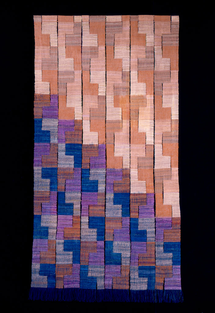 Jim Bassler, Tracking Nasca Pattern Tapestry, 2006