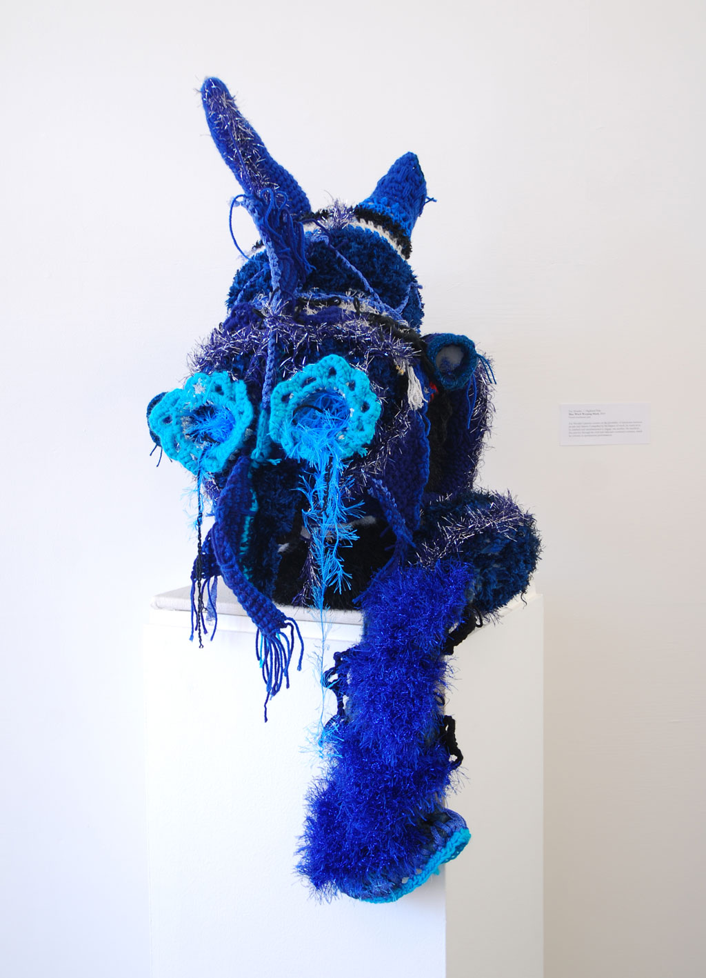 Zac Monday, "Blue Witch Weeping Mask"