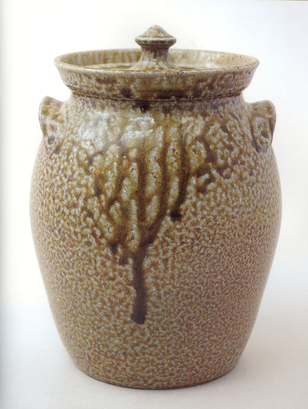 Pamela Owens, Lidded Jar, Jugtown Pottery