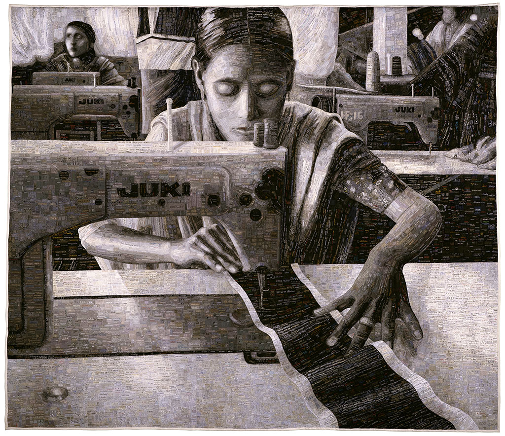 Terese Agnew, Portrait of a Textile Worker, 2005