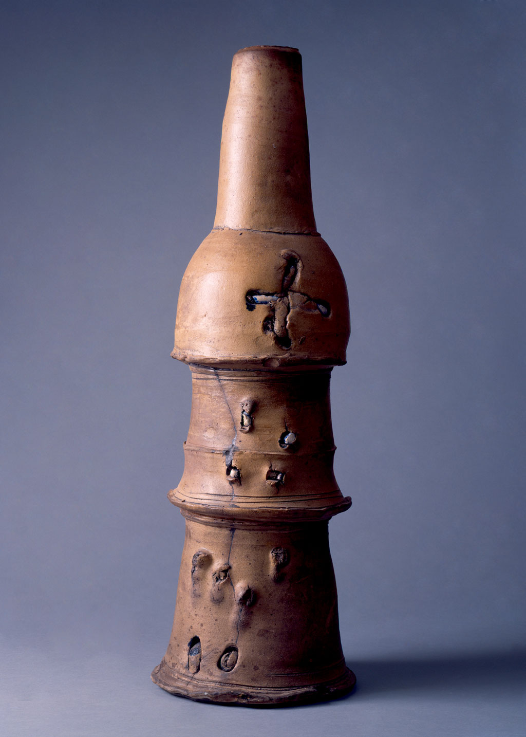 Peter Voulkos, Stacked Pot, Courtesy of Scripps College and Voulkos & Co Catalogue Project