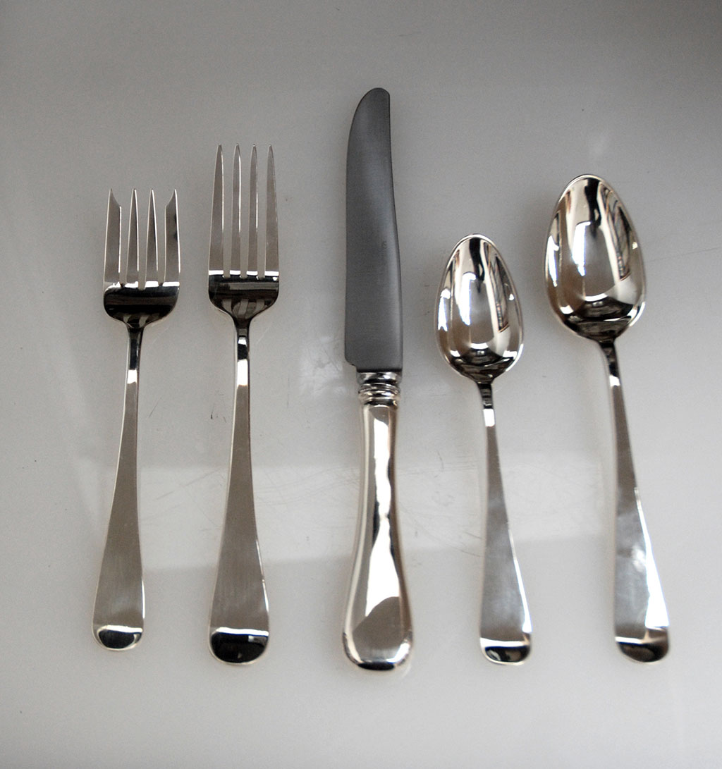 Old Newbury Crafters (Chloe Darke & Geoffrey Blake), Silverware. Madison Metro photograph