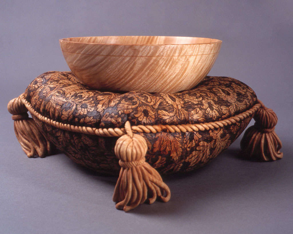 Michelle Holzapfel, Cushioned Bowl II, 1998. David Holzapfel photograph