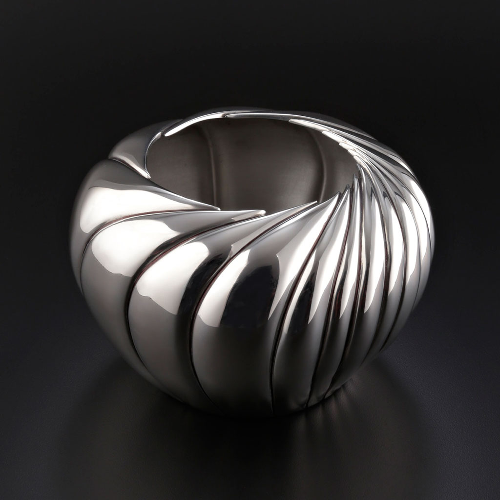 Randy Stromsoe, Desert Bloom, 2014, Silversmith, Craft in America