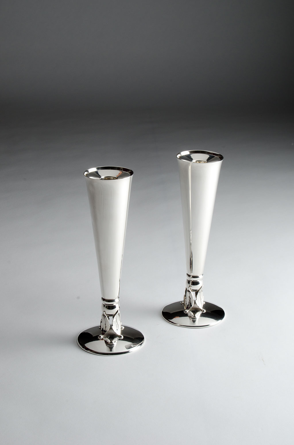 Allan Adler, Pair of Candlesticks, c. 1959-1964. Jay Oligny photograph