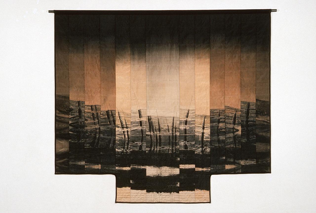 Judith Content, Rain Shadow, 2003, quilts, craft in america