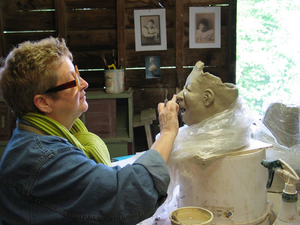 Alice Simpson at Watershed Center for Ceramic Arts