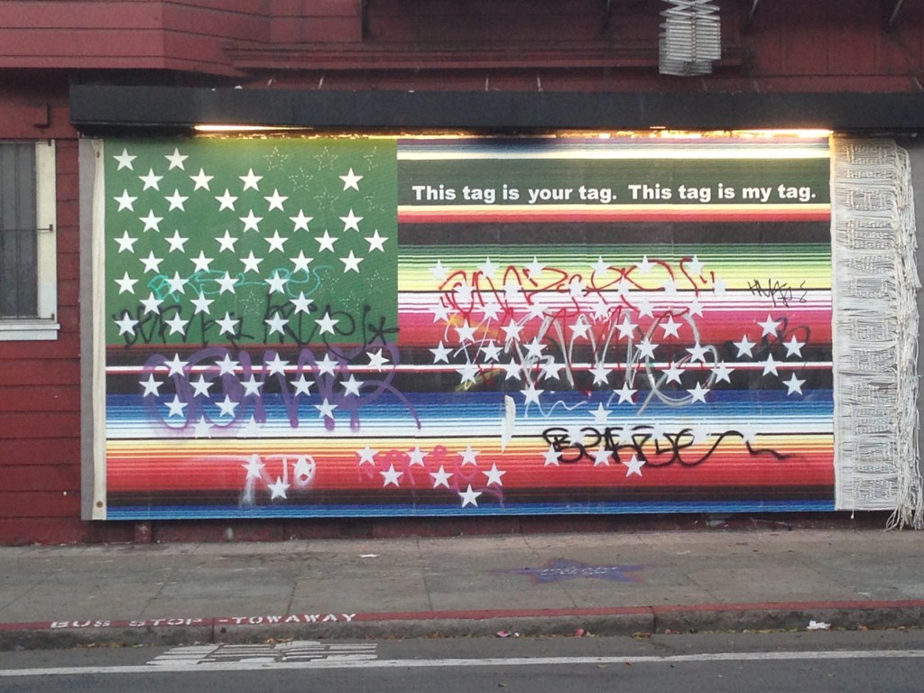 Victor De La Rosa, 2013, Future Flags of America: Study for 2050 U.S. Flag