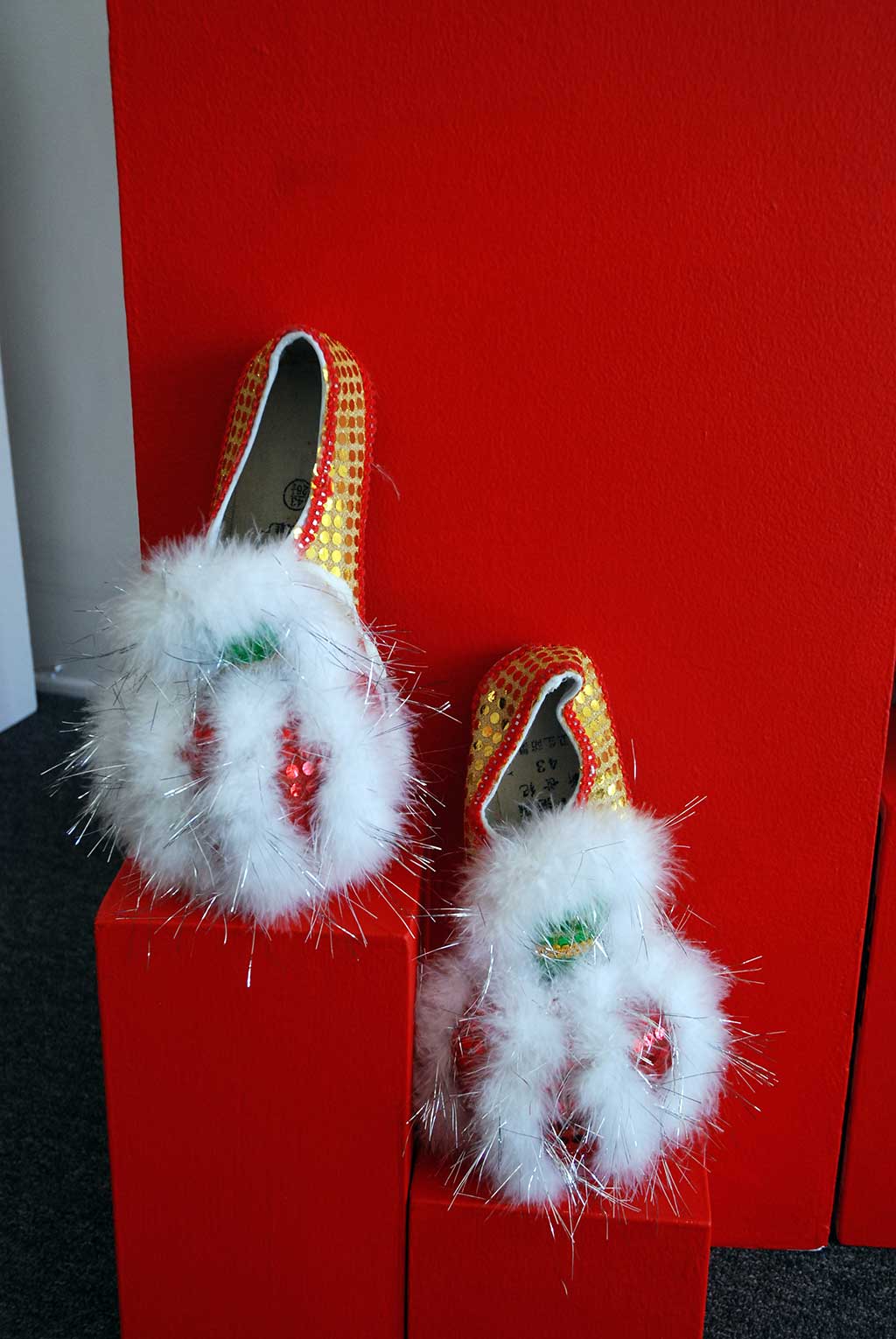 Lion Head shoes made by Kei Lun Martial Arts