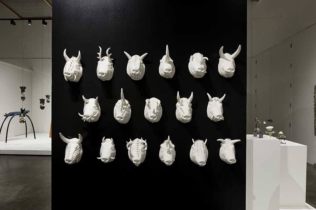 Giuseppe Pellicano, War Pigs, 2012, Glazed Stoneware