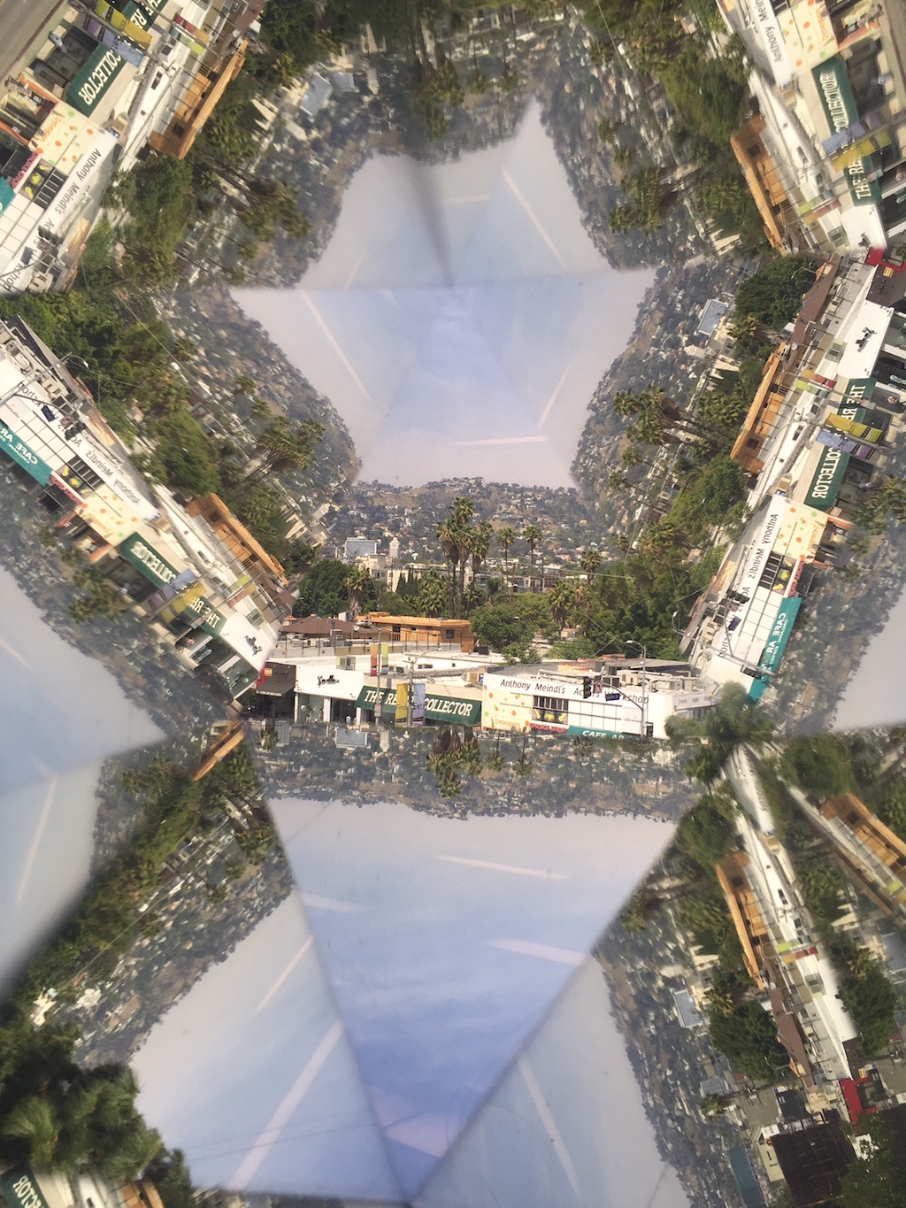 Fairfax High School student kaleidoscope project