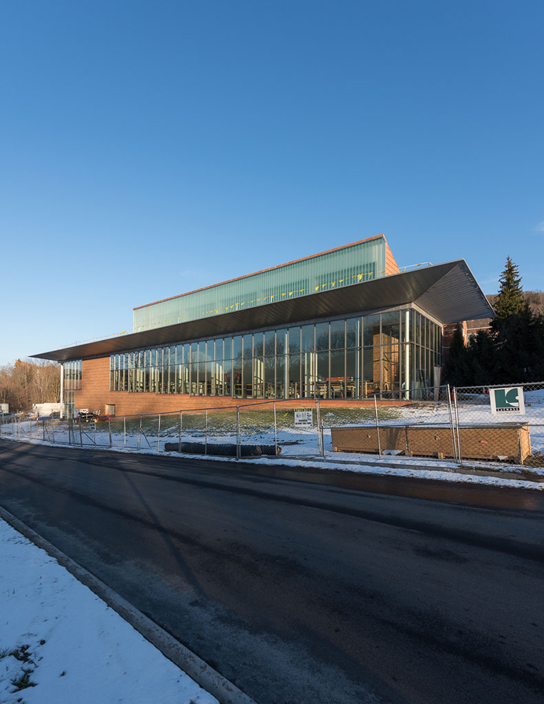 Alfred University Ceramic Museum under construction