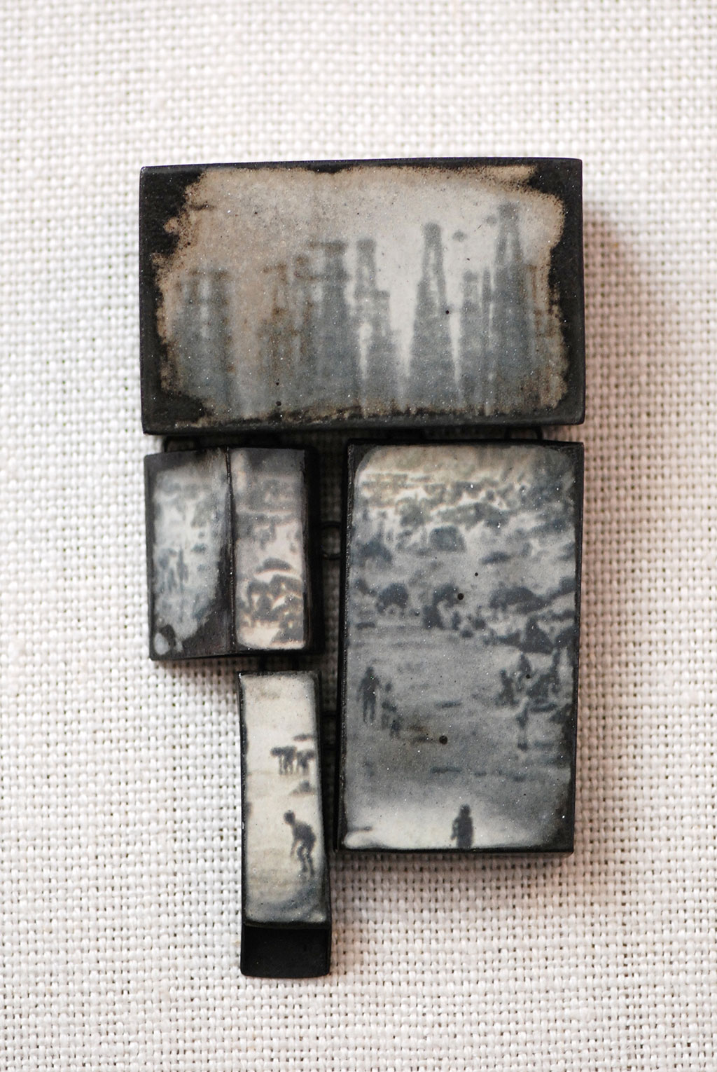 Kat Cole, Oil and Water: Huntington Beach Brooch, 2016