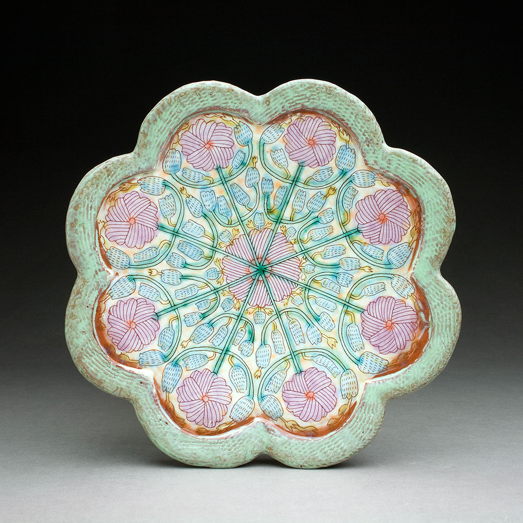 Shoko Teruyama, Flower Plate, 2016