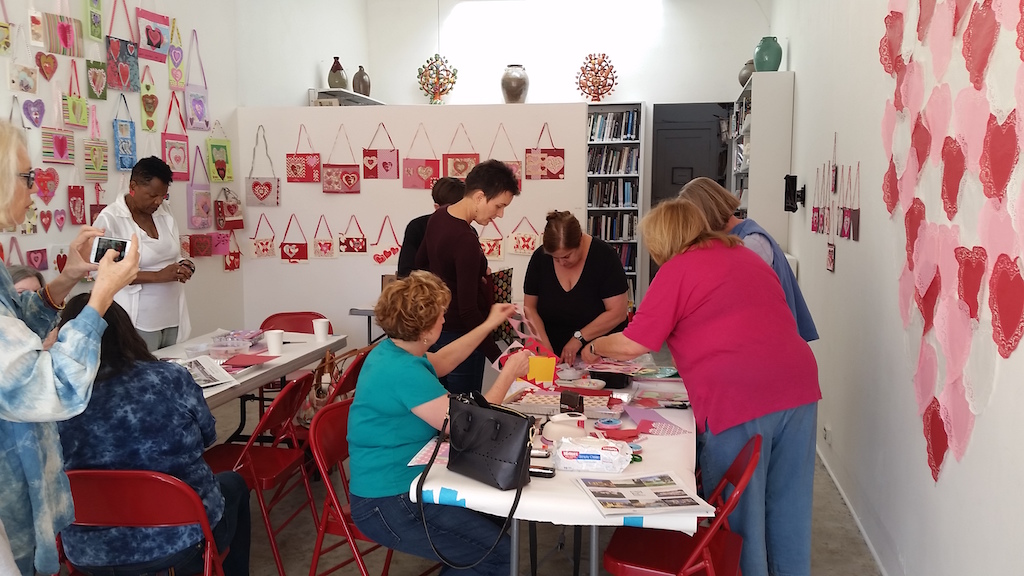 Valentines workshop with Corinna Cotsen