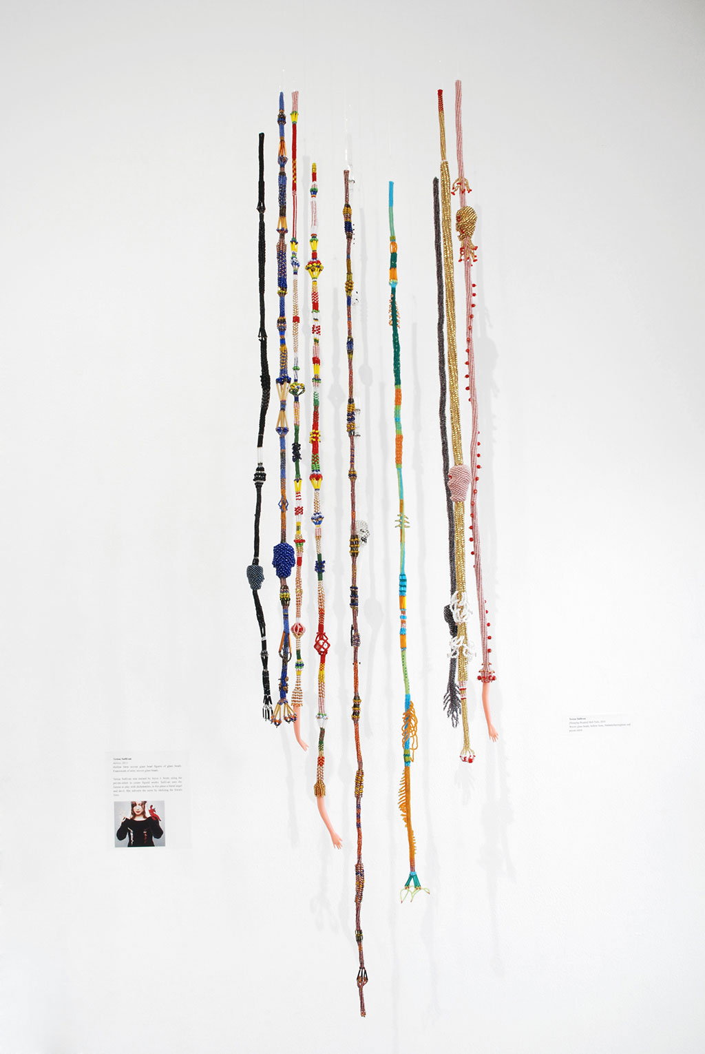 Teresa Sullivan, [Hanging Beaded] Bell Pulls, 2010