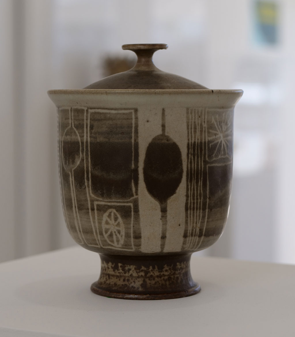Raul Coronel, Lidded Container, 1963, California Visionaries: Seminal Studio Craft, Featuring Works from the Forrest L. Merrill Collection