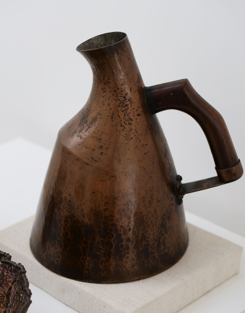 Carl Jennings Jug, n.d, Copper, California Visionaries: Seminal Studio Craft, Featuring Works from the Forrest L. Merrill Collection
