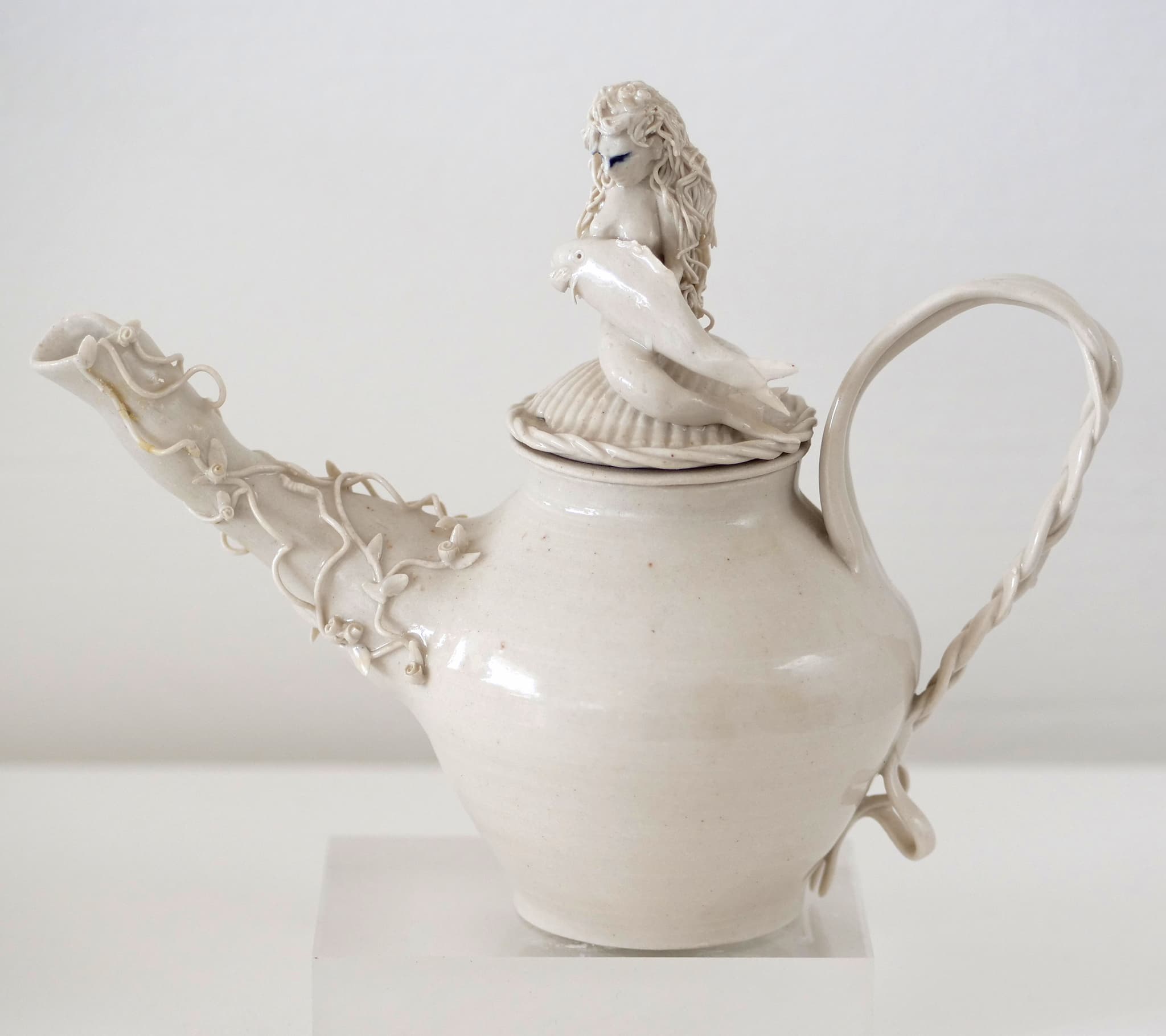 Coille Hooven, Teapot, 1976, California Visionaries: Seminal Studio Craft, Featuring Works from the Forrest L. Merrill Collection