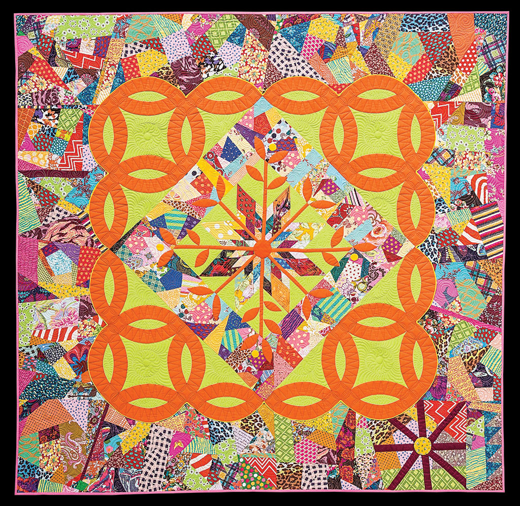 Victoria Findlay Wolfe, A Summers Day, 2010-2013, quilts