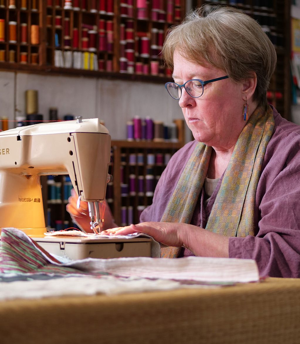 Judith Content sewing, quilts