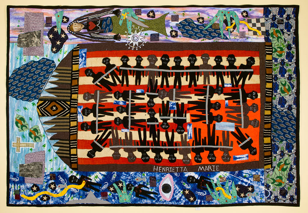 Michael A. Cummings, Slave Ship Henrietta Marie, 2006, Quilts