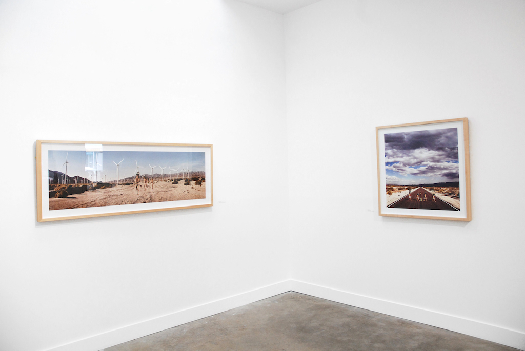 Installation view of Cara Romero's Work, Craft in America