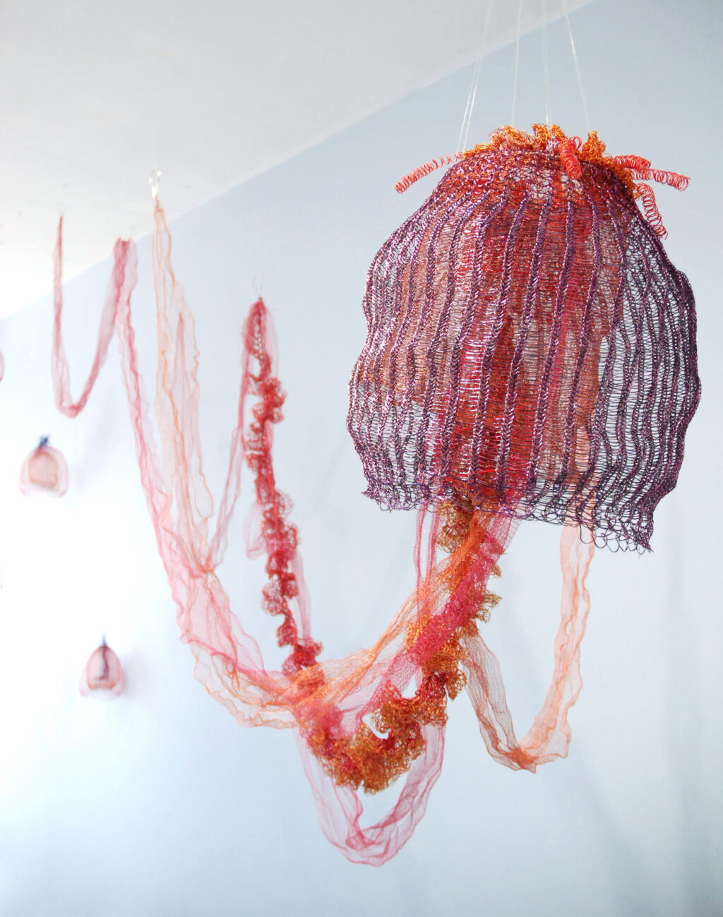 Arline Fisch, Black Sea Nettle, 2008, Aquatic Bloom, Craft in America