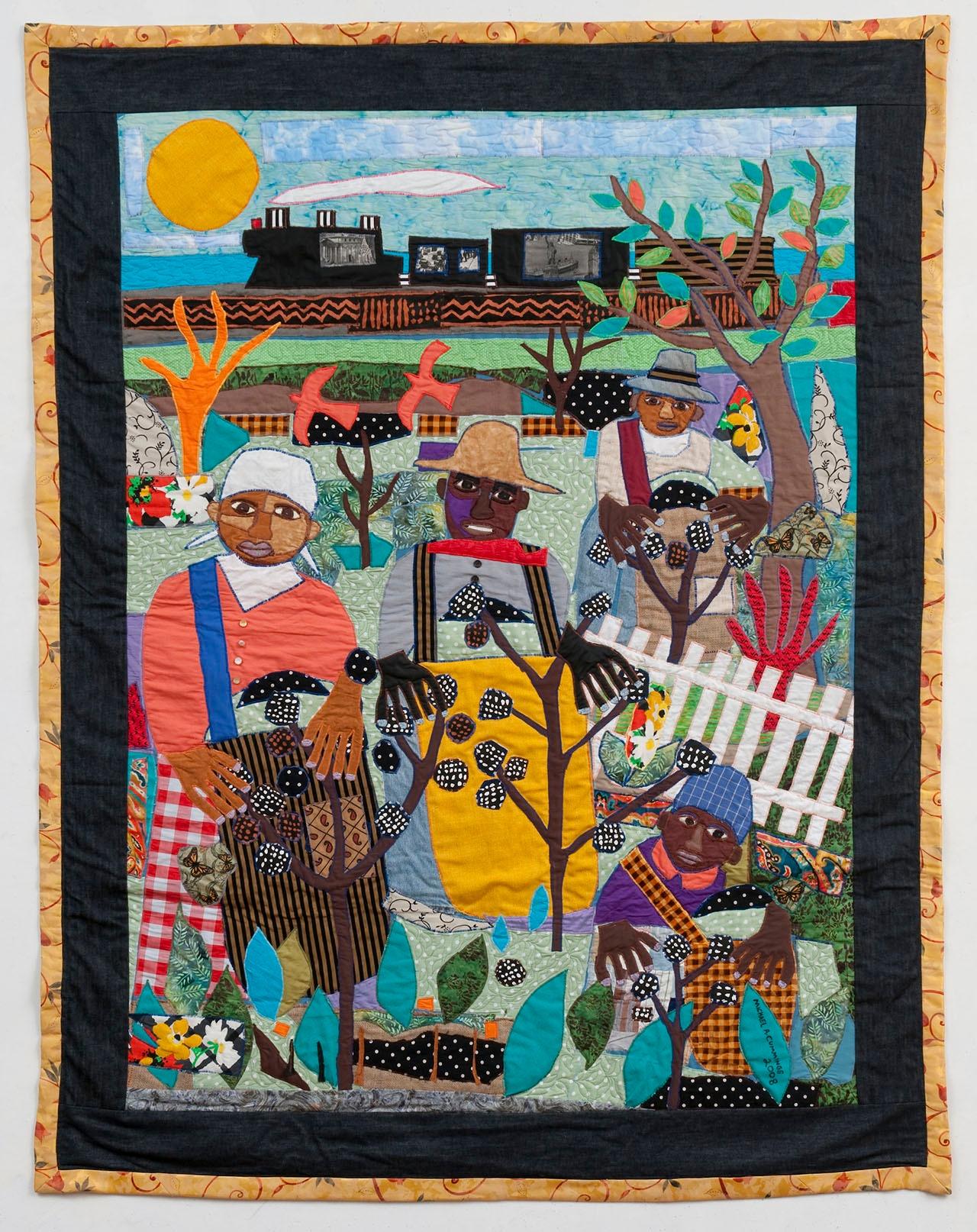 Michael A. Cummings, Mecklenburg County, 2008. Quilts episode, Craft in America