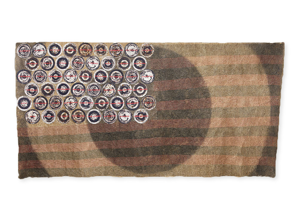 Deborah Nehmad, Old Glory?, 2017 Craft in america Center Democracy 2020: Craft & the Election