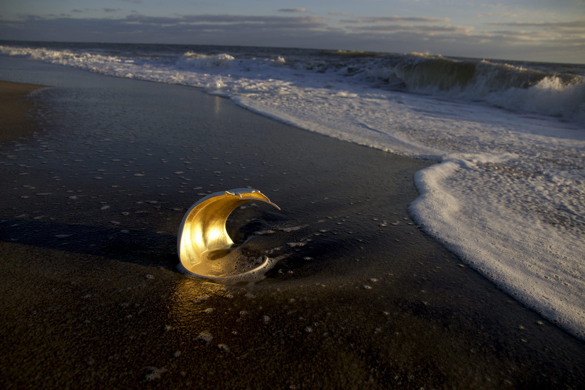 Wing Vessel on Beach, Craft in America