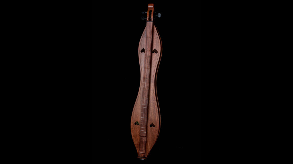 Troublesome Creek Stringed Instrument Company, ED-1 model dulcimer. Mikey Slone photo. HARMONY episode of Craft in America