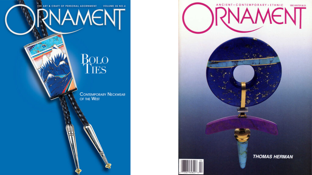 Ornament Magazine covers. JEWELRY episode