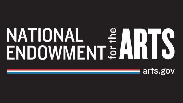 National Endowment for the Arts NEA, Horizontal Logo Black, Craft in America