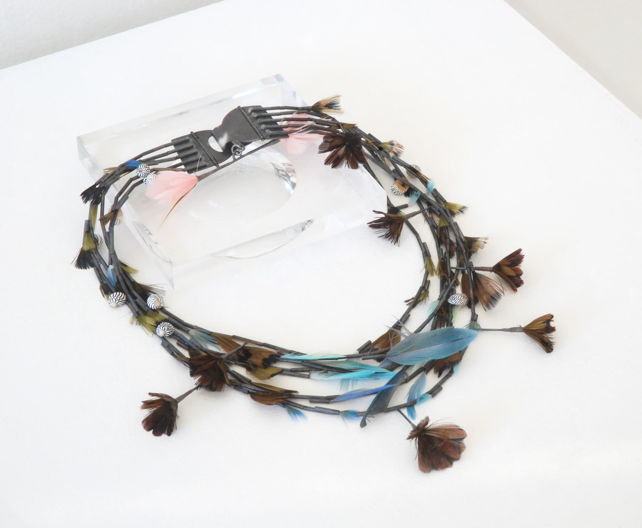 Gabrielle Gould, Pushing Down Necklace, Craft in America