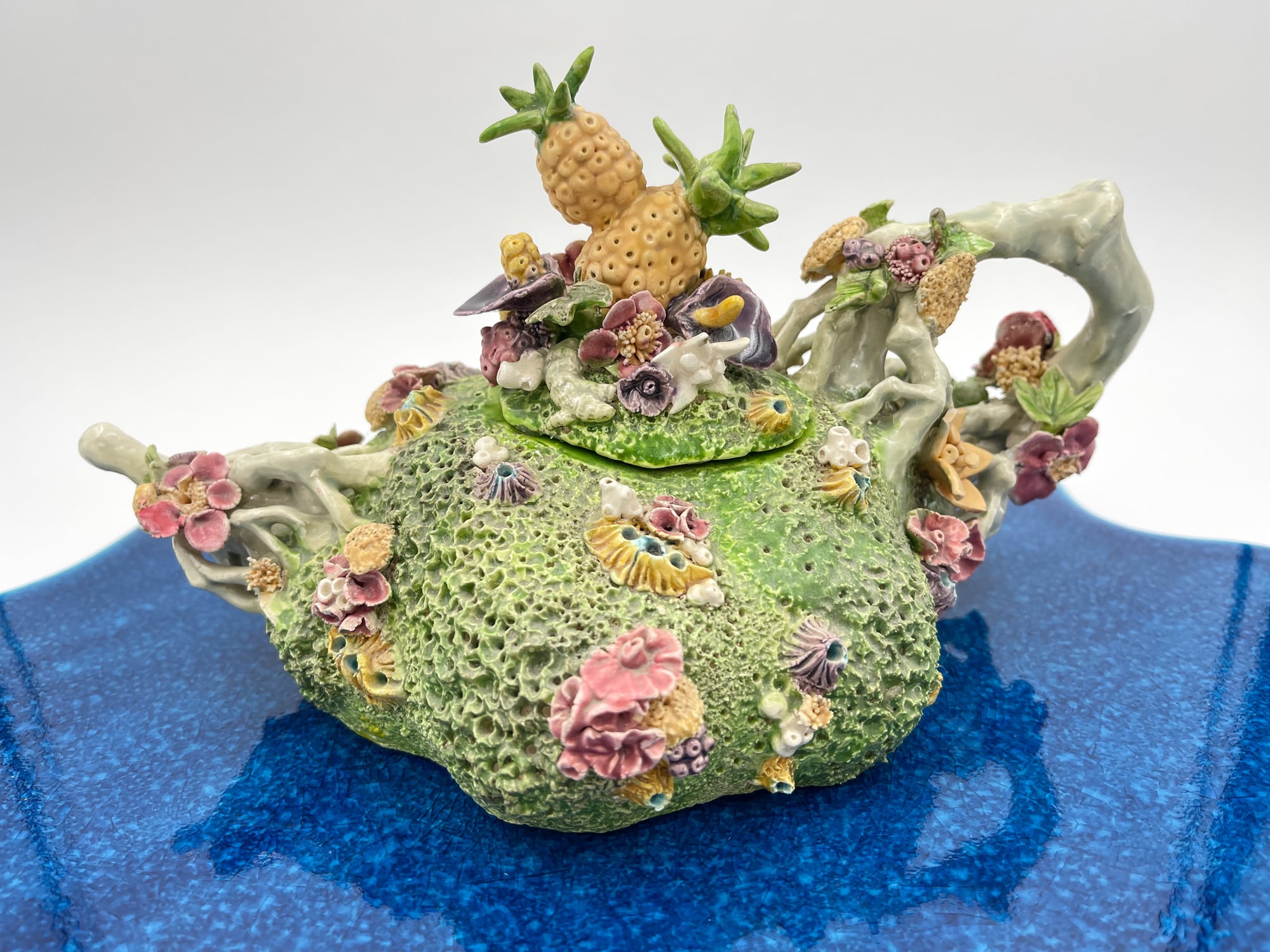 Joan Takayama-Ogawa, Coral Tea Set (detail)