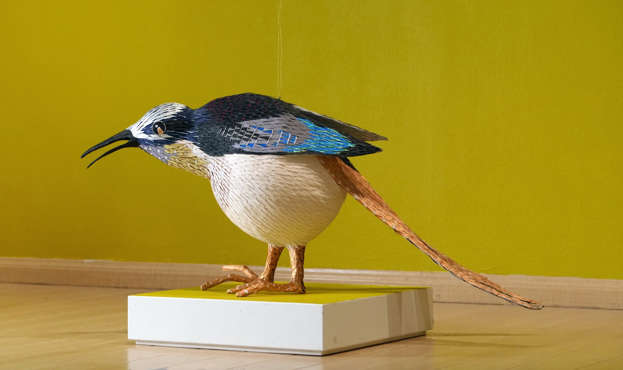 Roberto Benavidez, Bird with Copper Tail (Bosch Bird No. 7), PLAY, Craft in America