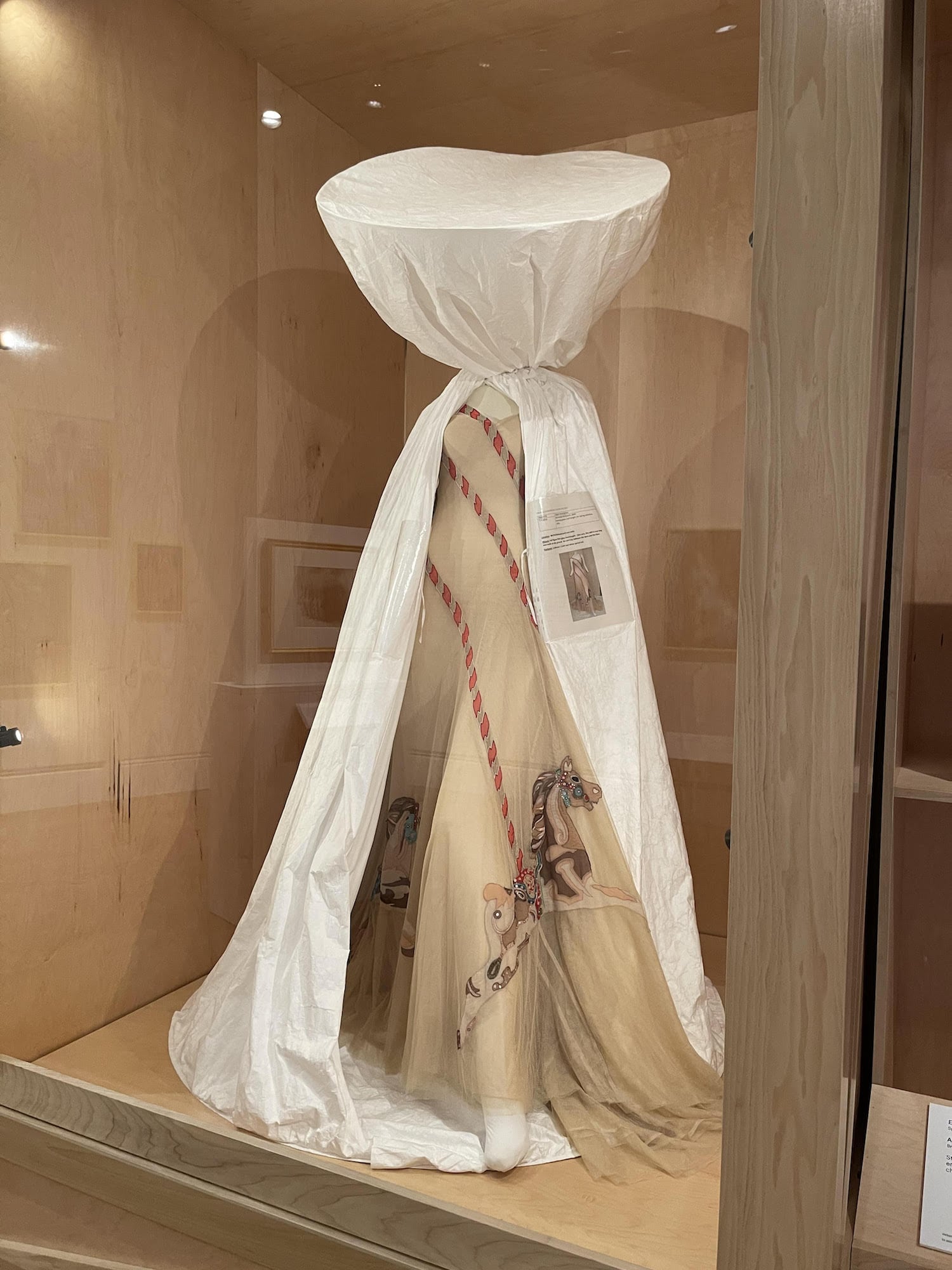 Alexander McQueen, Evening Gown, Spring 2005 in Tim Walker: Wonderful Things at the Getty Center
