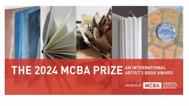 Submissions Now Open for 2024 Minnesota Center for Book Arts Prize