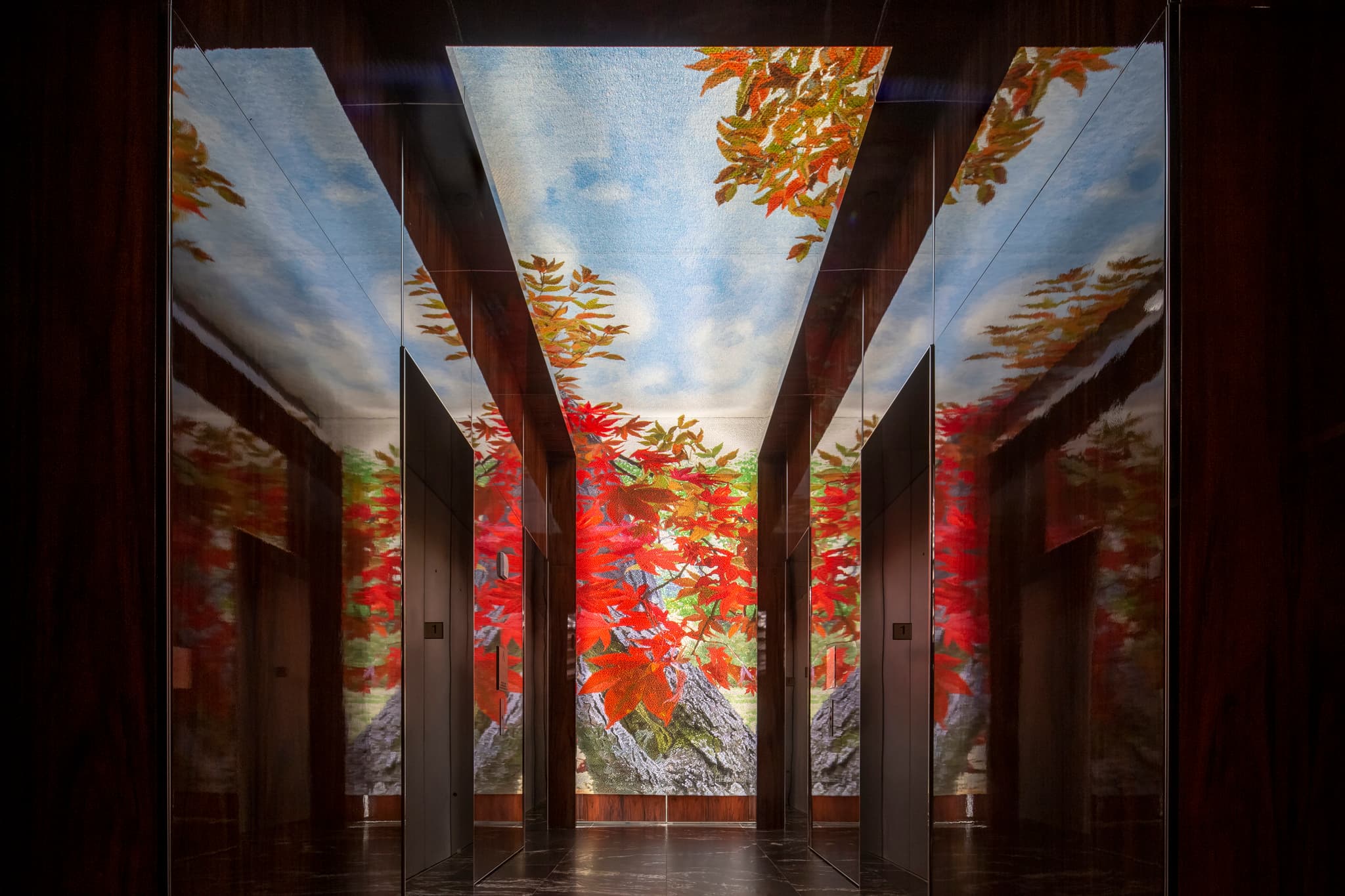 Helena Hernmarck, Maple Tree, courtesy of the artist, photo Norman McGrath