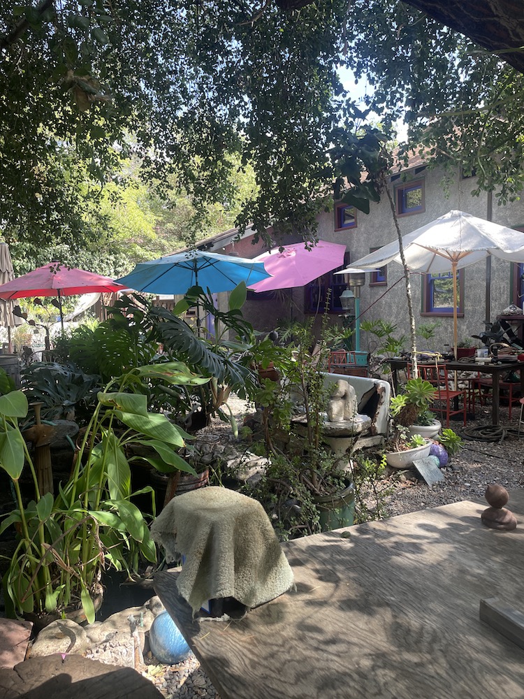 Heather McLarty's studio compound