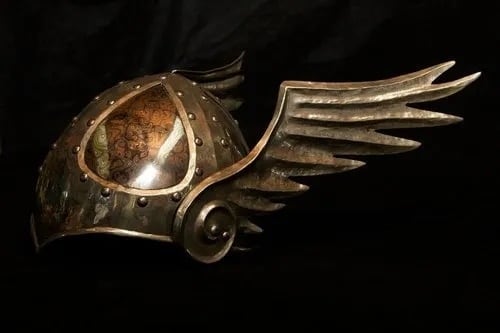 Tony Swatton Helmet with wings