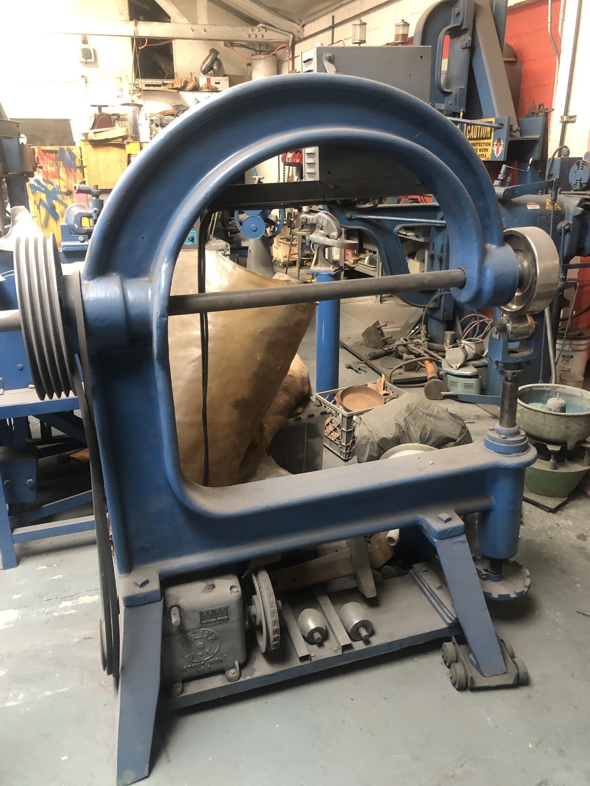 Tony Swatton workshop machinery, Craft in America