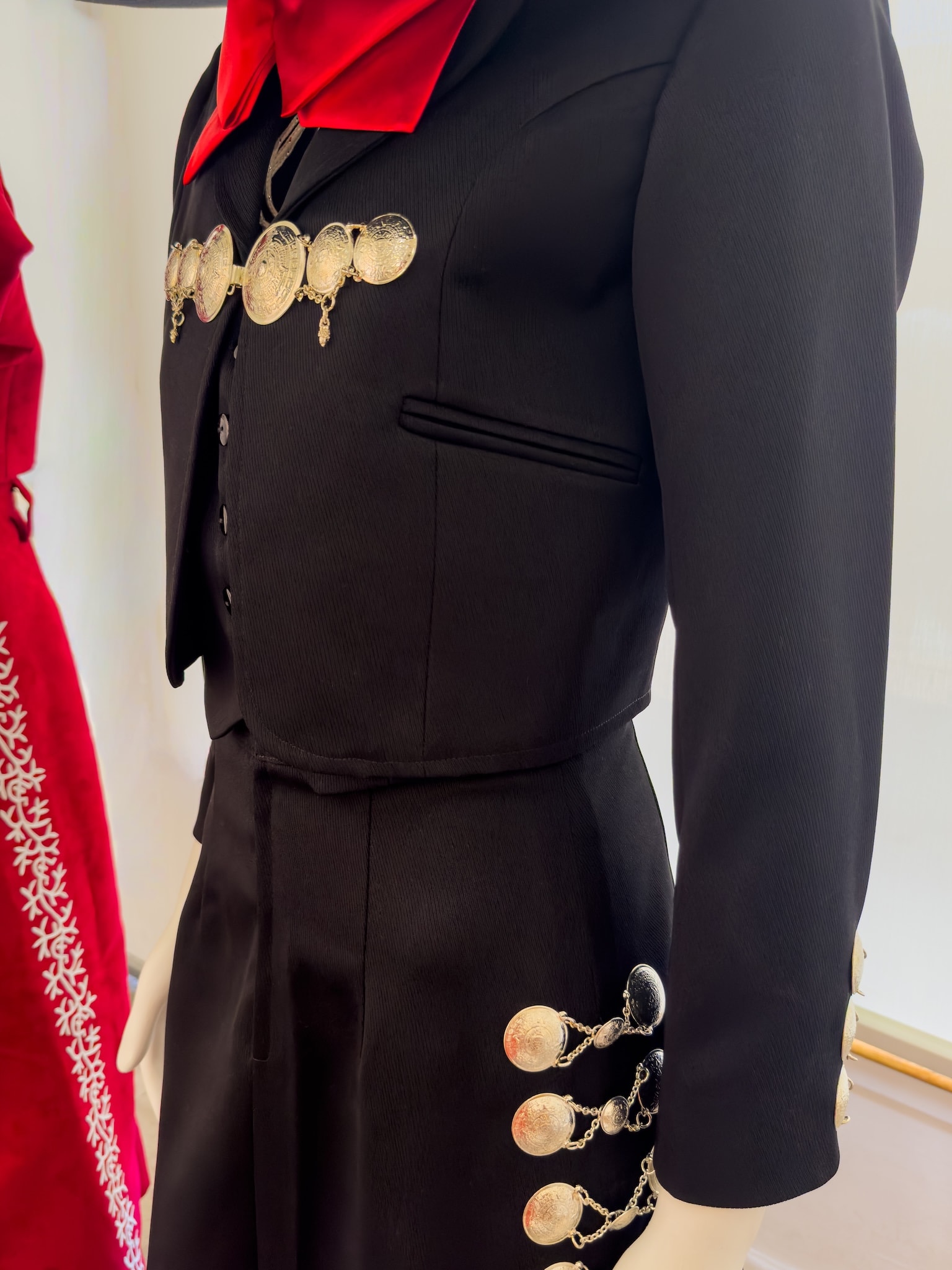 Craft in America Center, Jorge Tello, Casa del Mariachi, Cowboy Craft, Trajes de Charro, detail, 2026