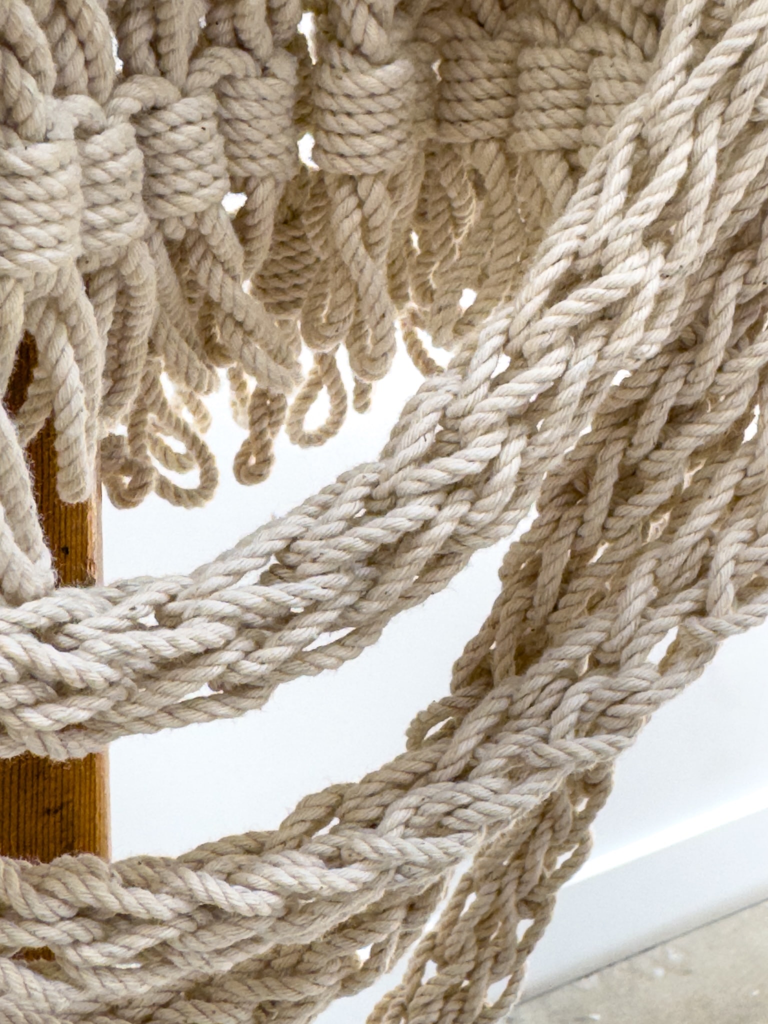 Craft in America Center, Marques Hanalei Marzan, Entwine, 'A'ahu Series #127, detail, 2024