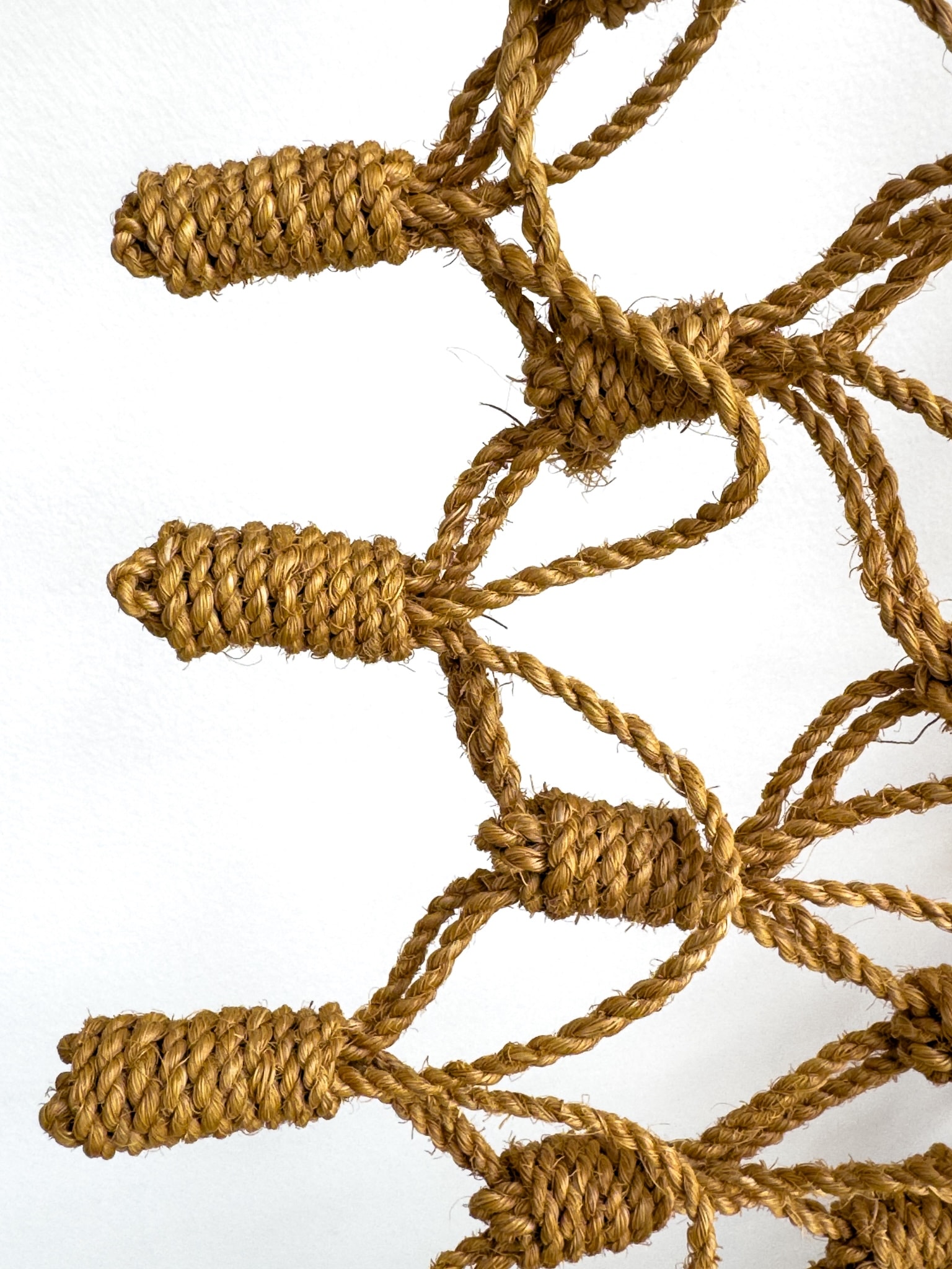 Craft in America Center, Marques Hanalei Marzan, Entwine, 'A'ahu Series #68, Detail, 2018