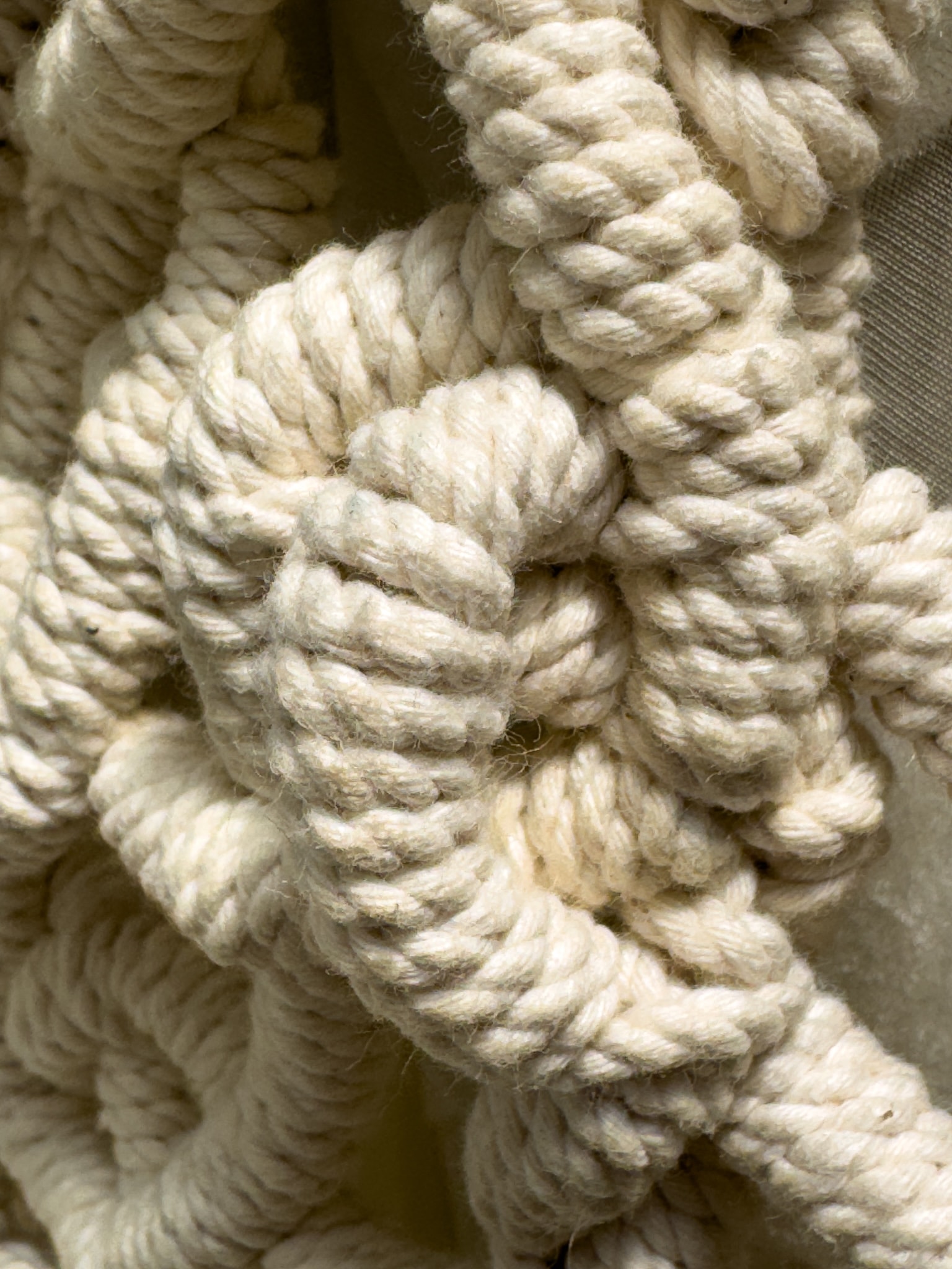 Craft in America Center, Marques Hanalei Marzan, Entwine, 'A'ahu Series #99, detail, 2022