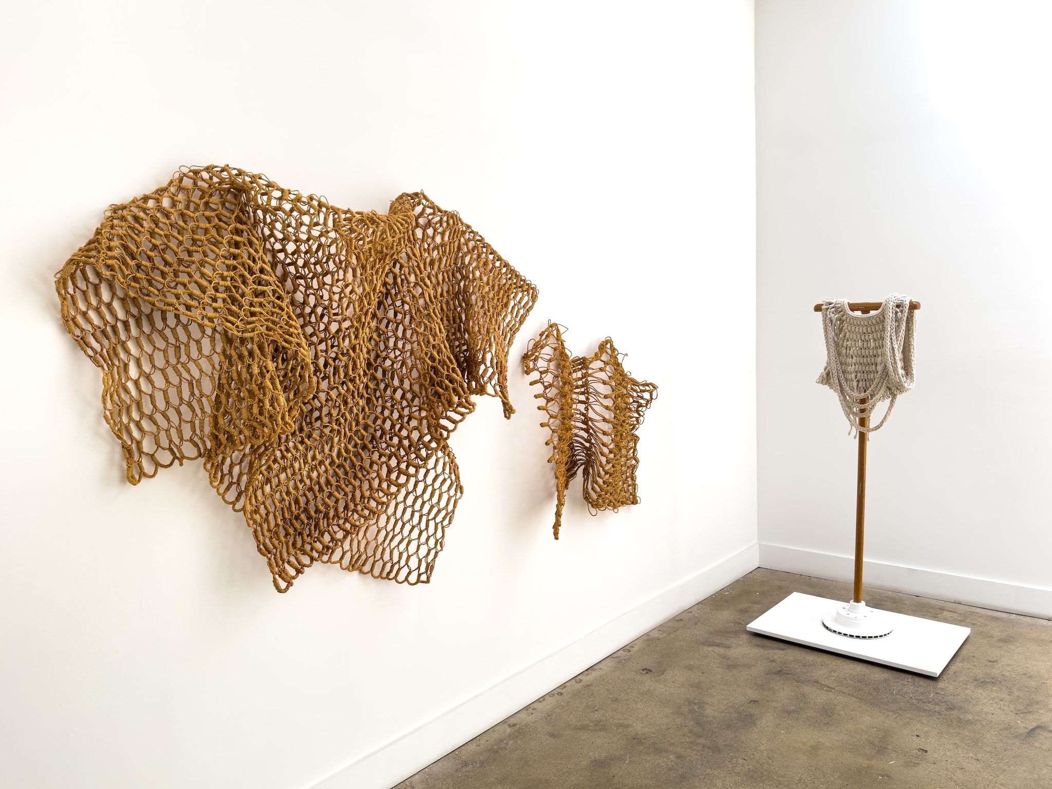 Craft in America Center, Marques Hanalei Marzan, Entwine, installation view, 2026